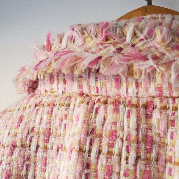 Pink plaid Clueless Y2K Preppy style Body Central Blazer - Picture 8 of 8